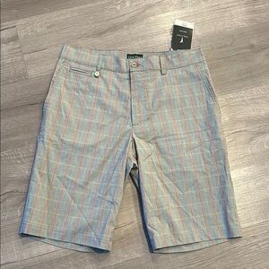 GOLFINO | The Checked Bermuda (Flat Front (Unisex}